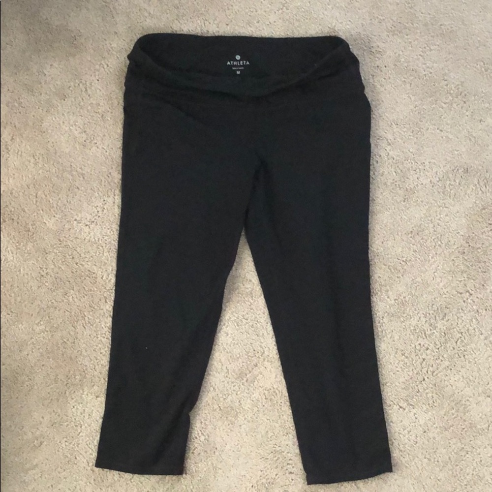 Athleta workout cropped leggings